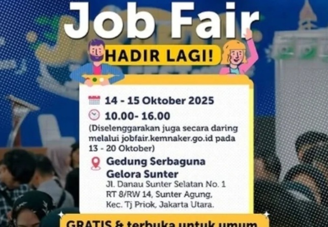 Jakarta Utara Job Festival 2025 [posnews]