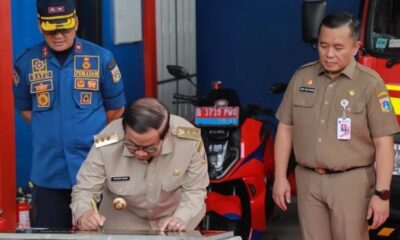 Pos Pemadam Kebakaran Kebayoran Lama diresmikan Gubernur DKI Jakarta Pramono Anung [gemapos]