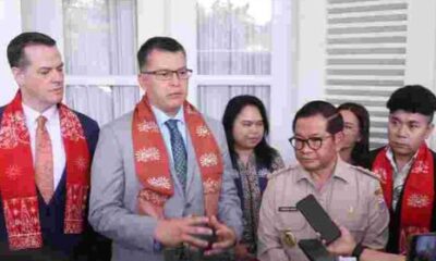 Gubernur DKI Jakarta Pramono Anung bertemu delegasi kehormatan dari Arizona House of Representatives di Balai Kota DKI Jakarta [ntvnews]
