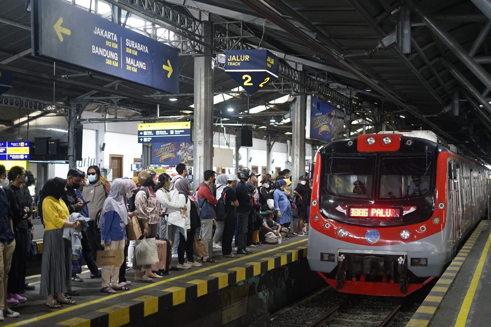 KRL Jogja-Palur. Foto istimewa/