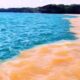Air laut di Pantai Baron Gunungkidul jadi 2 warna [murianews]
