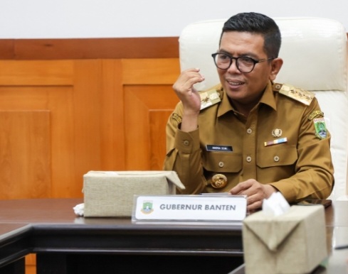Gubernur Banten Andra Soni Minta Dukungan Wamenkes Untuk Bangun RS Khusus Jiwa, RS Paru-Paru dan Klinik Keliling [damarbanten]
