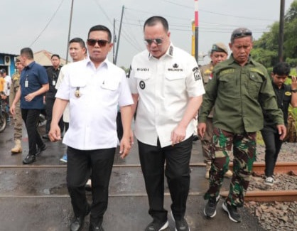 Gubernur Banten Andra Soni dan Wali Kota Serang Budi Rustandi [viva]