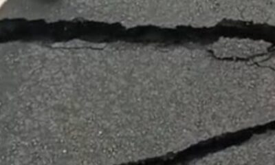 Ilustrasi jalan amblas [mediadelegasi]