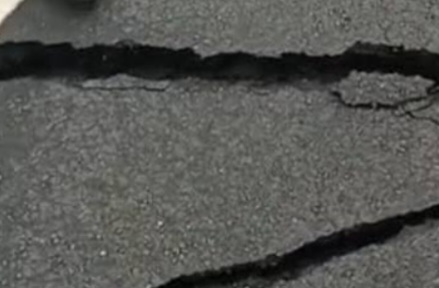 Ilustrasi jalan amblas [mediadelegasi]