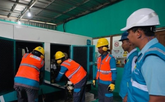 Ilustrasi listrik 24 jam di Pulau Buntar, Bangka Belitung [trasberita]