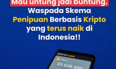 Ilustrasi penipuan kripto [instagram]