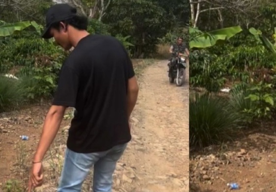 Lokasi Kurir COD dibegal di Lampung Utara uang puluhan juta raib [kompas]