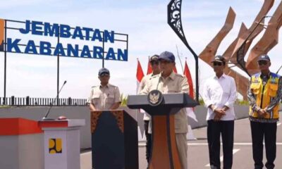 Presiden Prabowo Subianto resmikan infrastruktur jembatan di Yogyakarta [bisnis]
