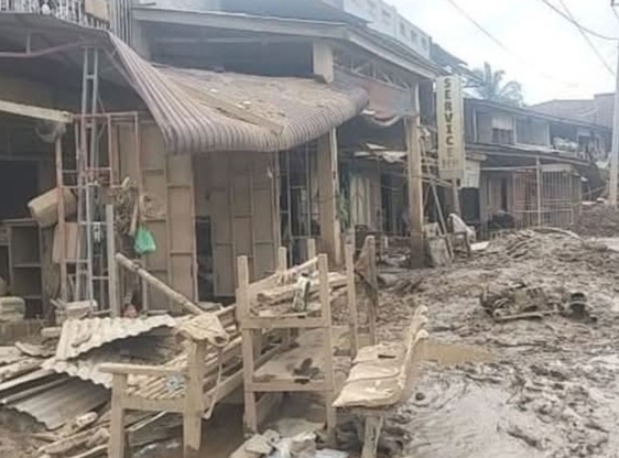 Ilustrasi pasca banjir di Aceh Utara [facebook]