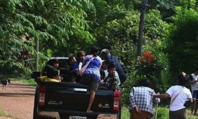 Ilustrasi warga Thailand mengungsi [sinpo]