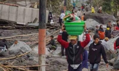 Ilustrasi warga mengungsi imbas erupsi Gunung Semeru [aktual]