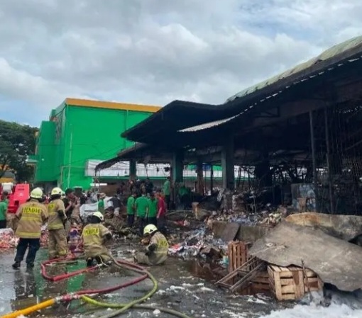 Kebakaran Pasar Induk Kramat Jati [inilah]