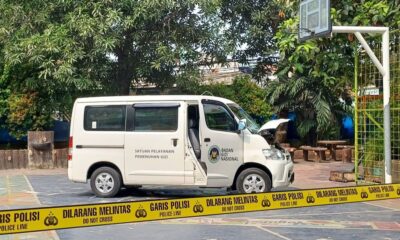 Mobil berstiker MBG tabrak siswa SDN 01 Pagi Kalibaru, Cilincing, Jakarta Utara [kompas]
