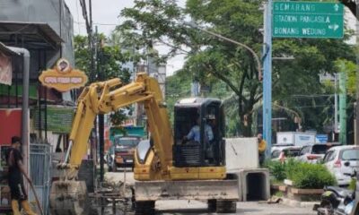 Perbaikan drainase di Demak [facebook]