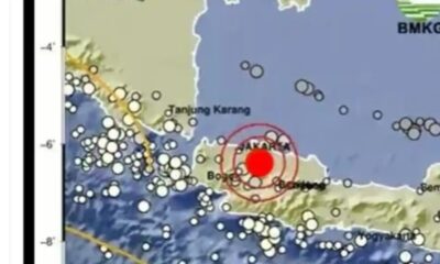 Gempa di Bekasi M 2,7 [tribunnews]