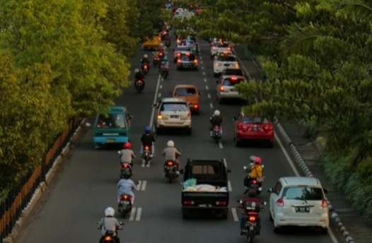 Ilustrasi pemberlakuan one way [kumparan]