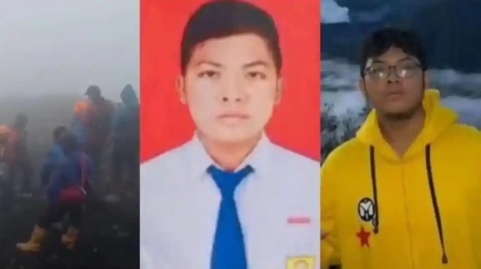 Pendaki Syafiq Ali yang hilang di Gunung Slamet ditemukan meninggal di Bebatuan Sungai Lembarang setelah 17 hari [tribunnews]