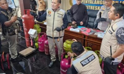 Polda Jawa Tengah bongkar sindikat gas elpiji oplosan [ayosemarang]