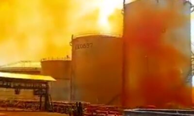 Asap Oranye dari Pabrik di Cilegon [disway]