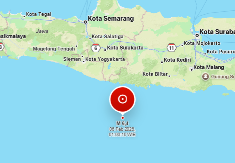 Gempa di Pacitan M 6,2 [metrotvnews]