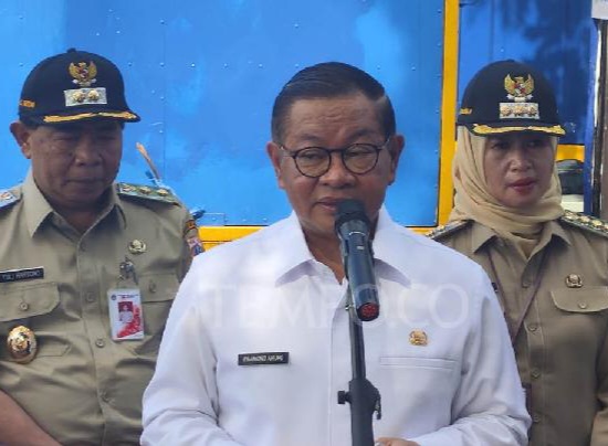 Gubernur DKI Jakarta Pramono Anung kaji flyover di kawasan Daan Mogot, Jakarta Barat [tempo]