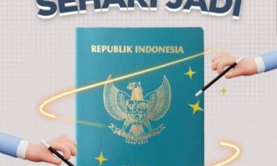 Ilustrasi paspor sehari jadi [instagram]