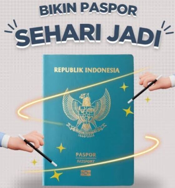 Ilustrasi paspor sehari jadi [instagram]