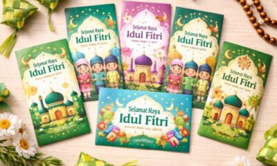 Ilustrasi peluang usaha amplop lebaran custom [ai]