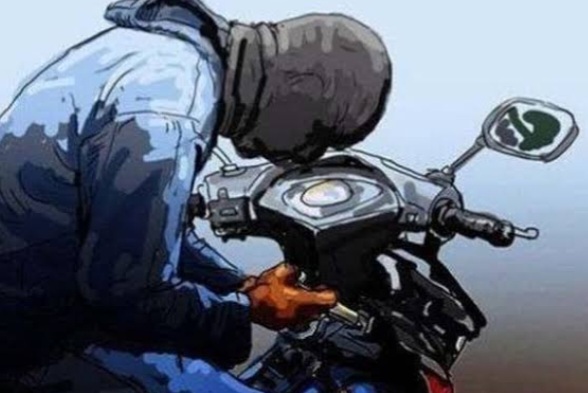 Ilustrasi pencurian motor [gridoto]