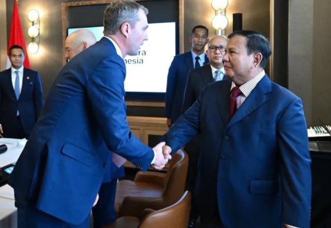 Presiden Prabowo bertemu 12 CEO investasi global di Washington DC [holopis]