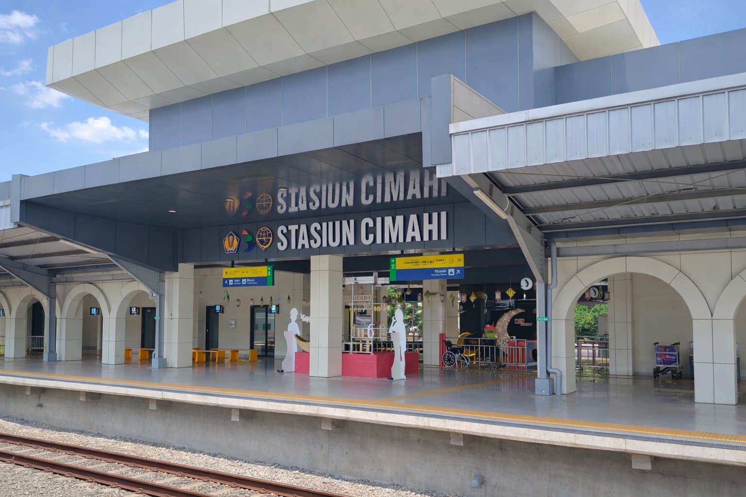 Stasiun Kereta Api Cimahi. Foto istimewa/KAI Services