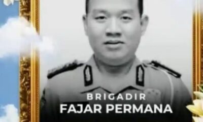 Brigadir Fajar Permana yang meninggal saat bertugas [tribunnews]