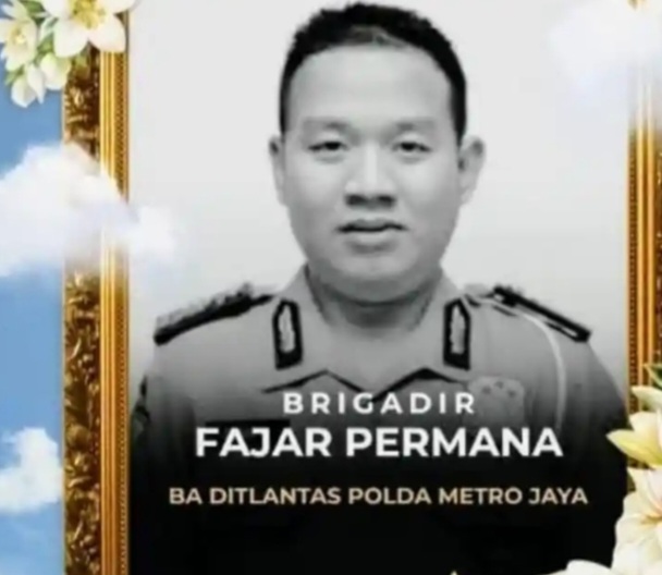 Brigadir Fajar Permana yang meninggal saat bertugas [tribunnews]