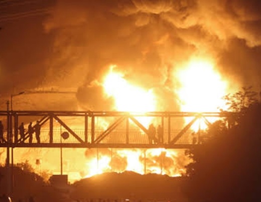 Ilustrasi kebakaran [instagram]