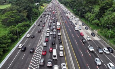 Ilustrasi penerapan one way arus balik lebaran [sinpo]