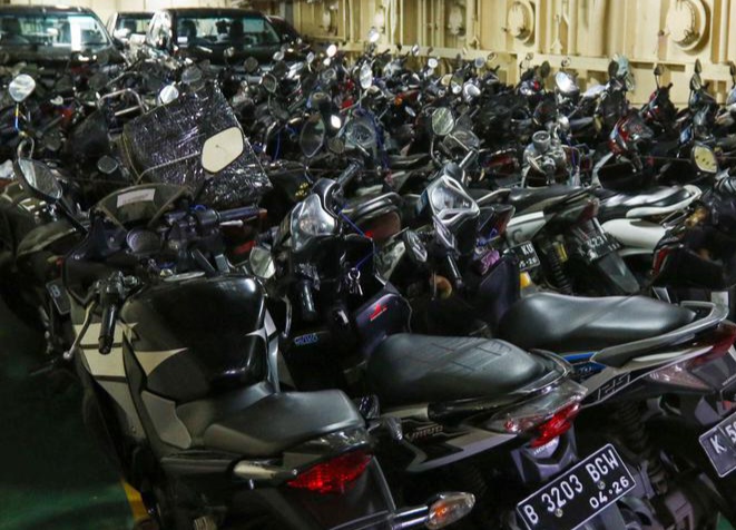 Ilustrasi penitipan motor [liputan6]