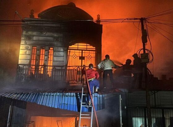 Kebakaran di Wamena [potretpapua]