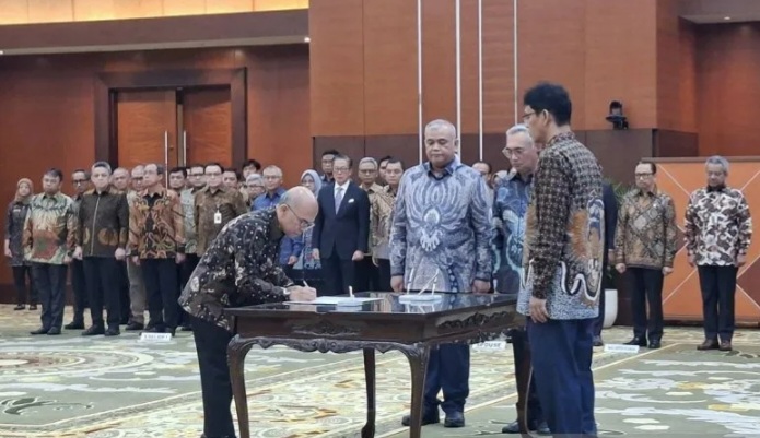 Purbaya melantik Robert Leonard Marbun jadi Sekjen baru [antaranews]