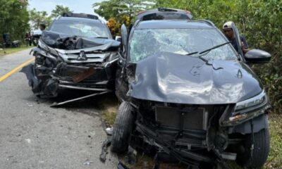 Rombongan Pemprov Sulawesi Tenggara tabrak Truk BBM [panduan rakyat]