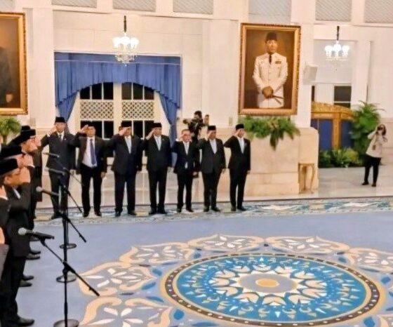 Reshuffle kabinet, 6 Pejabat Dilantik Prabowo Subianto [metapos]