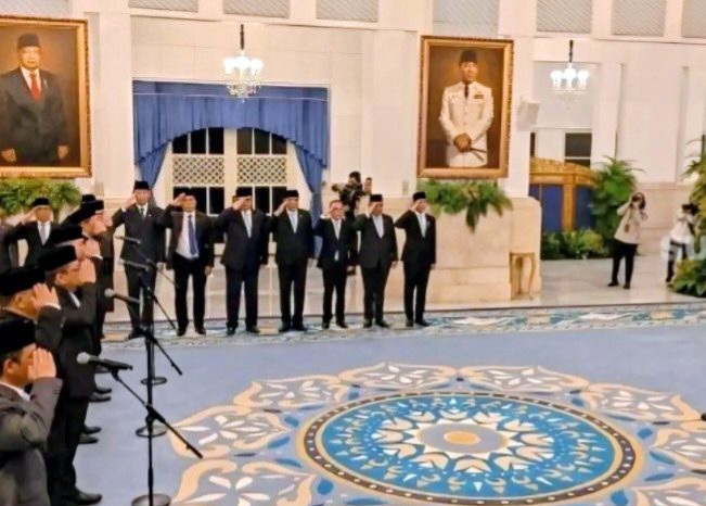 Reshuffle kabinet, 6 Pejabat Dilantik Prabowo Subianto [metapos]