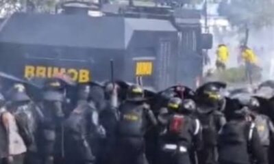 Demo Mahasiswa ricuh tolak Militerisme di Jayapura [facebook]