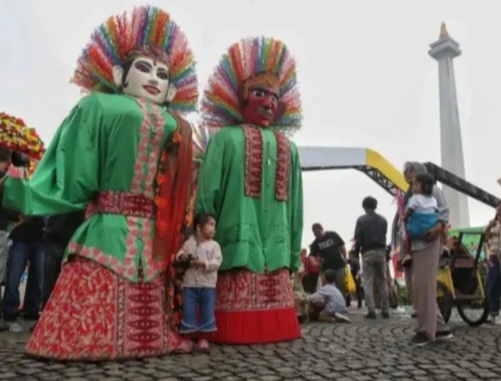 Ilustrasi Lebaran Betawi 2026 [merdeka]