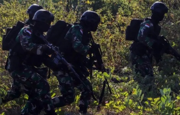 Ilustrasi TNI di Papua [bbc]