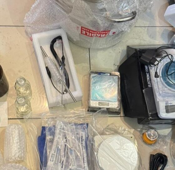 Ilustrasi barang bukti narkoba [sinpo]