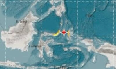 Ilustrasi gempa di Sulawesi Utara [instagram]