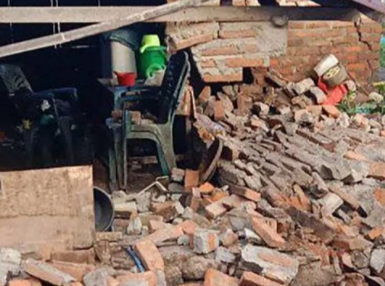 Ilustrasi imbas gempa di Flores Timur [lentera]