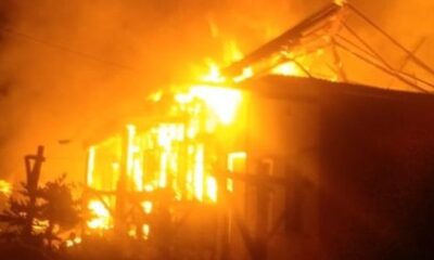 Ilustrasi kebakaran ruko [hariandaerah]