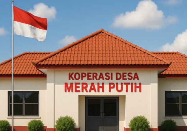 Ilustrasi koperasi desa merah putih [berauterkini]